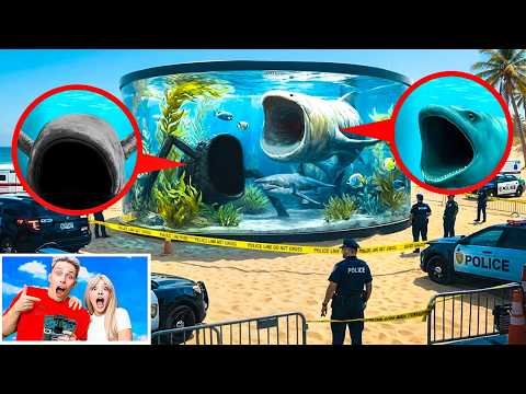my drone CAUGHT THE SEA DEVOURER, TRALALERO TRALALA AND BLOOP IN REAL LIFE!