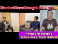 Ramhuai kawchhungah luh a tum😳A hnute a len avangin a chhuah phal lo😂 Tluanga Tochhawng React 