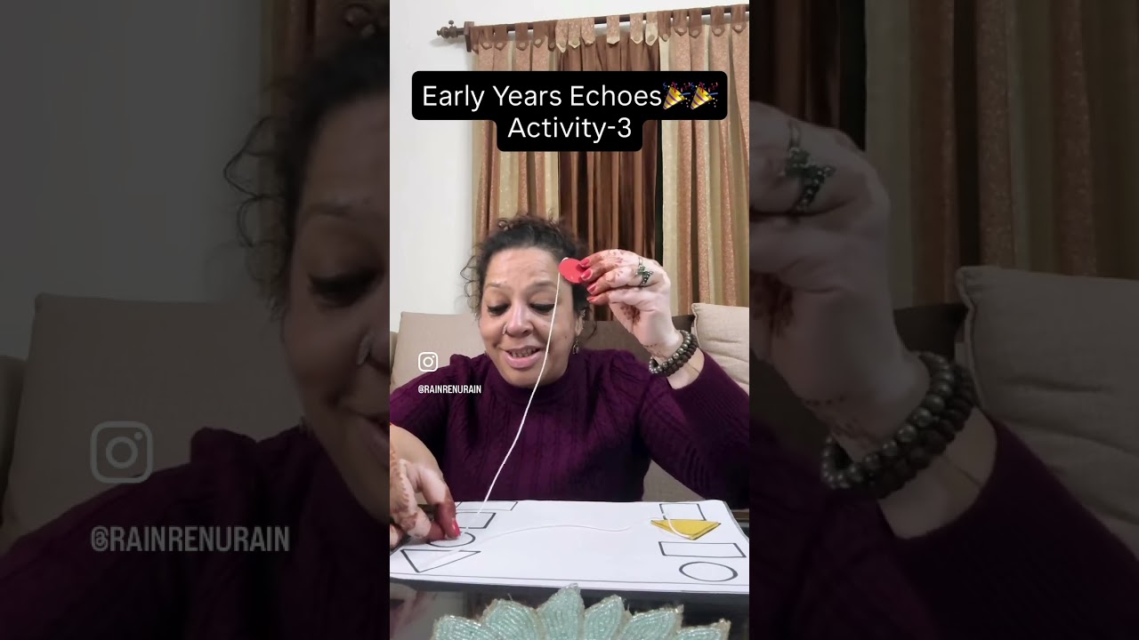Early Years Echoes….🎊🎉Activity-3