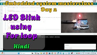 Arduino Blinking Using For Loop So Electronics