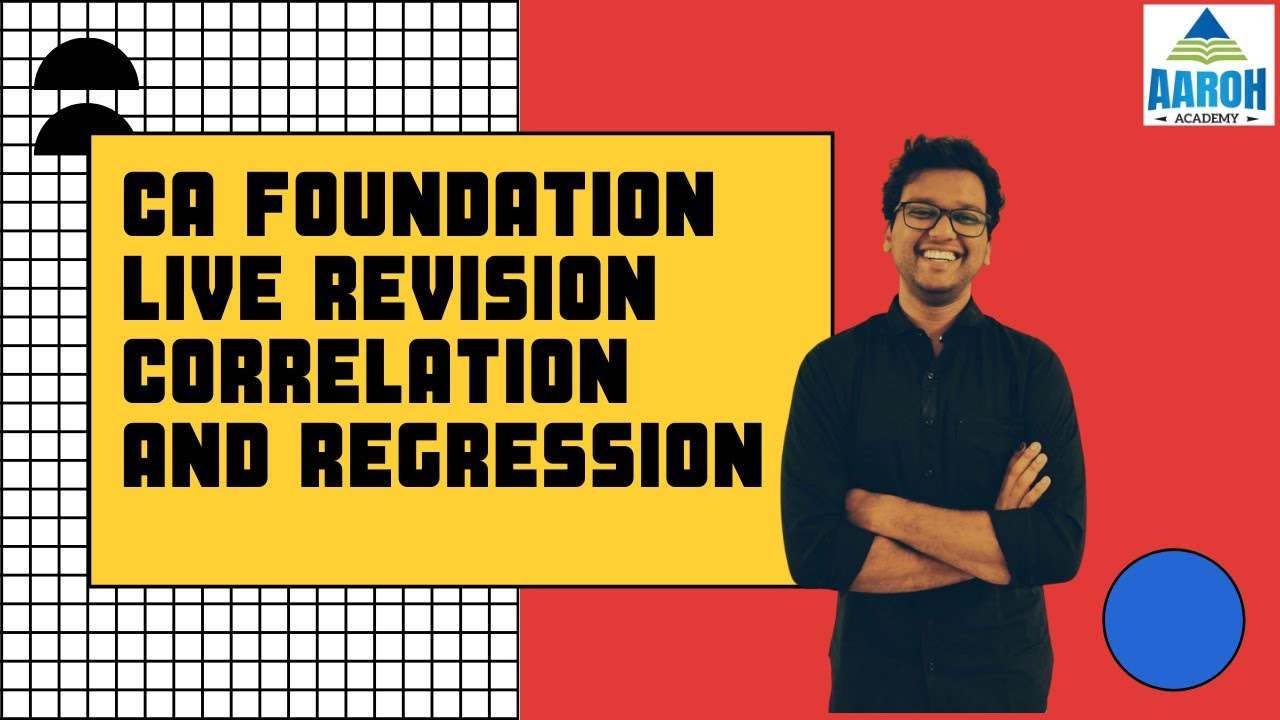 Regression | Shortcuts | Statistics | CA Foundation LIVE Revision