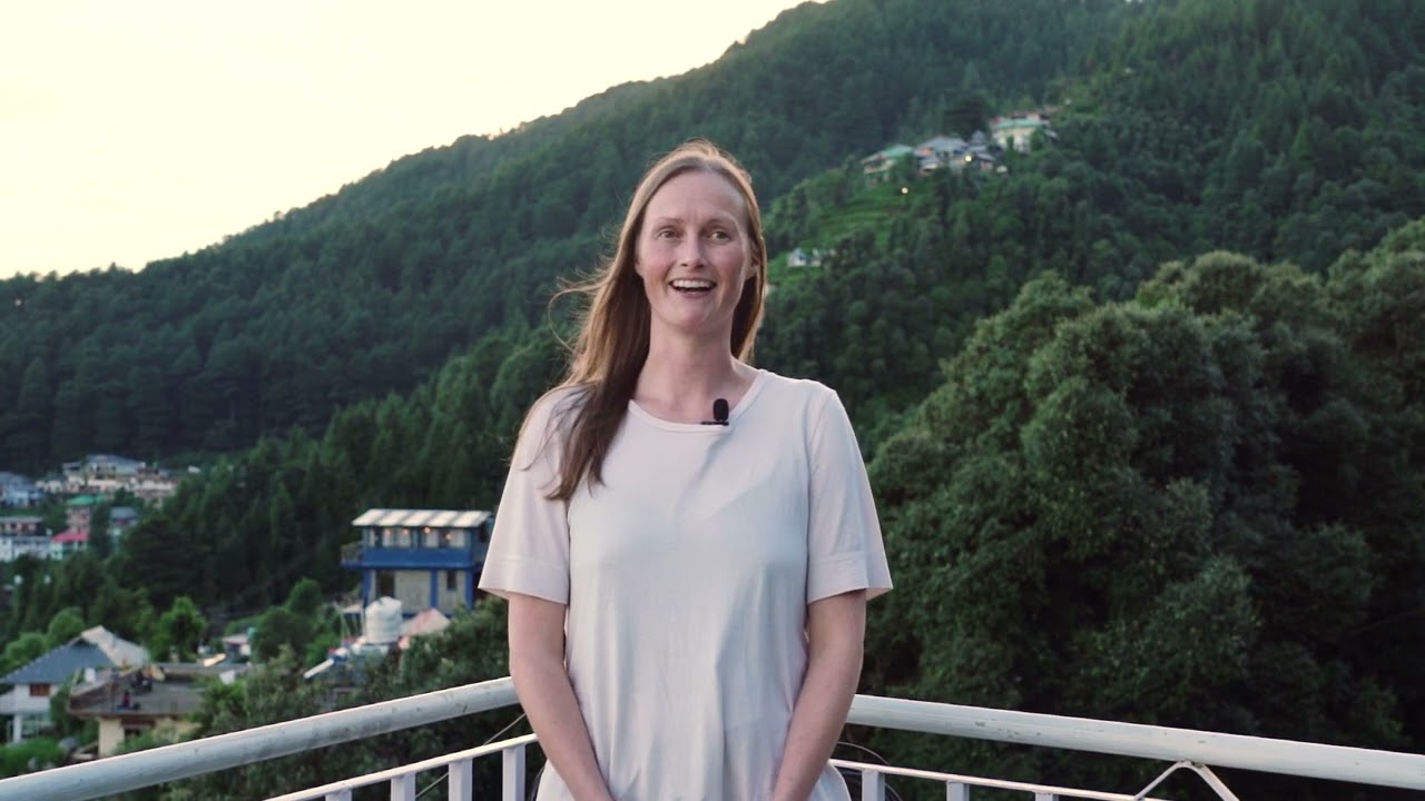 Felicity Lee from England- Sarvaguna Yoga- Meditation TTC Graduate-Dharamsala.