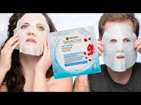 Garnier SkinActive Moisture Bomb Review #FaceMaskFriday | CORRIE V