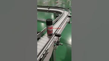 L shape 90 degree turning conveyor testing video