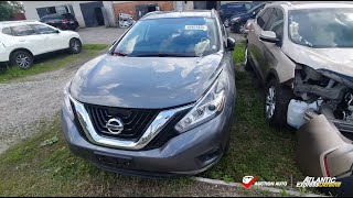 Авто из США. Привезли клиенту  NISSAN  MURANO (2017)