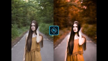 Teal yellow & Orange outdoor Filter in photoshop cc || Camera raw preset || photoshop tutorial