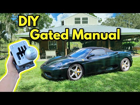 I Got the FIRST Ferrari Gated Manual Swap Kit in the World for DIYers! (Plug and Play)