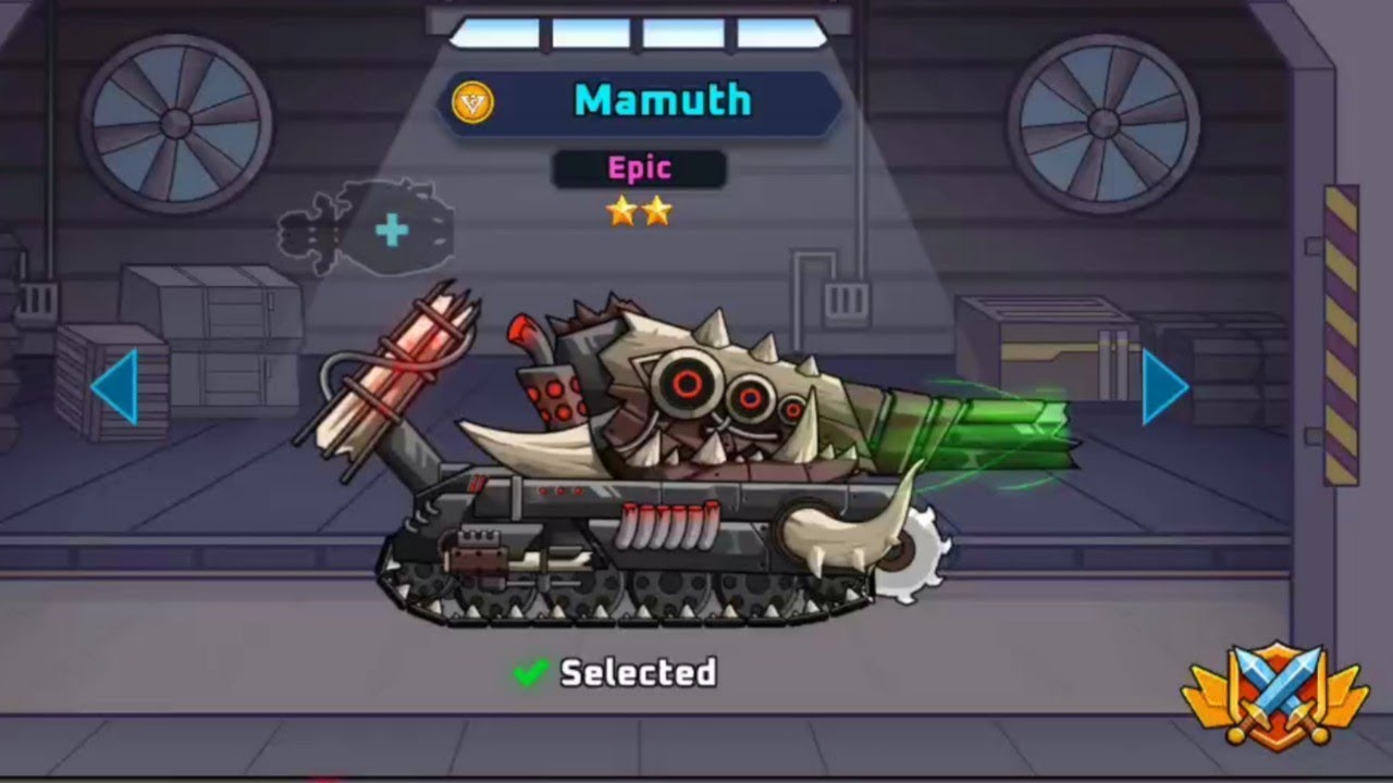 Mamuth tank - Gameplay | Battle Of tank steel - YouTube