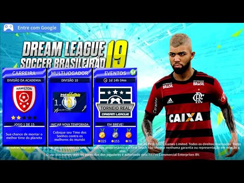 NOVO DREAM LEAGUE SOCCER 19 MOD CAMPEONATO BRASILEIRO PARA ANDROID - Hobby  Games