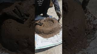 how to make  honey bee clay pot..part 1