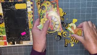 Creating a "Let it Bee" Tag and Pocket Mini Album / Part 1   #graphic45