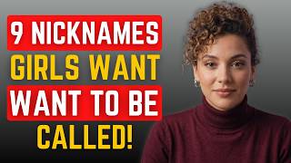9 Cute Nicknames Women Secretly Love (That Trigger Instant Attraction | Female Psychology Explained)