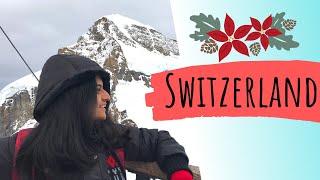 Switzerland | Train Rides & Snowfall ❄️