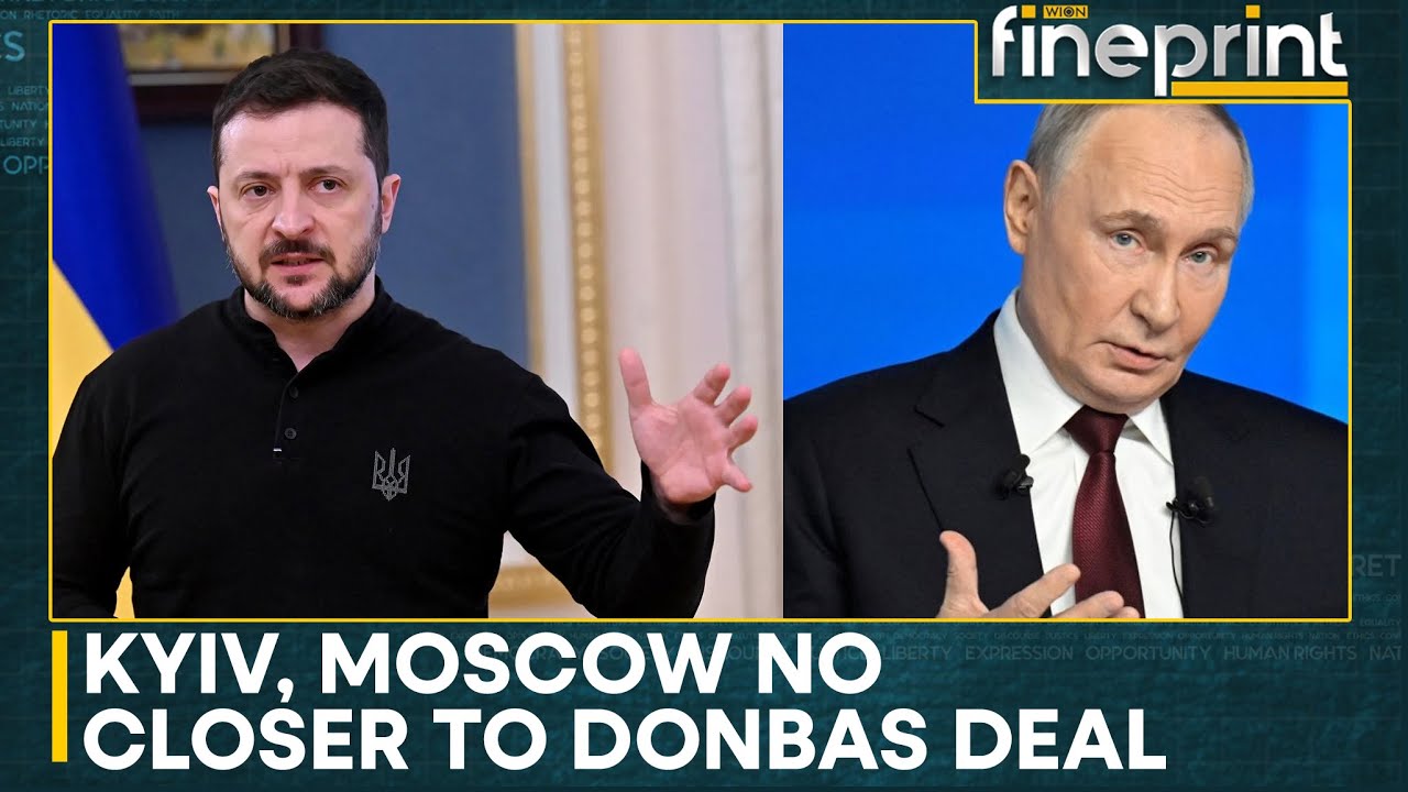Putin Asks Zelensky to Withdraw Troops From Donbas If Ukraine Wants Peace | WION Fineprint