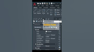 Boundary Coordinates Plot in AutoCAD