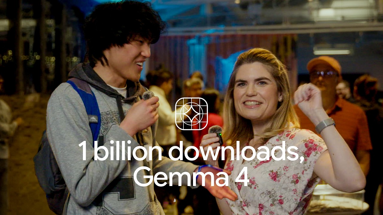 Celebrating one billion Gemma downloads thumbnail