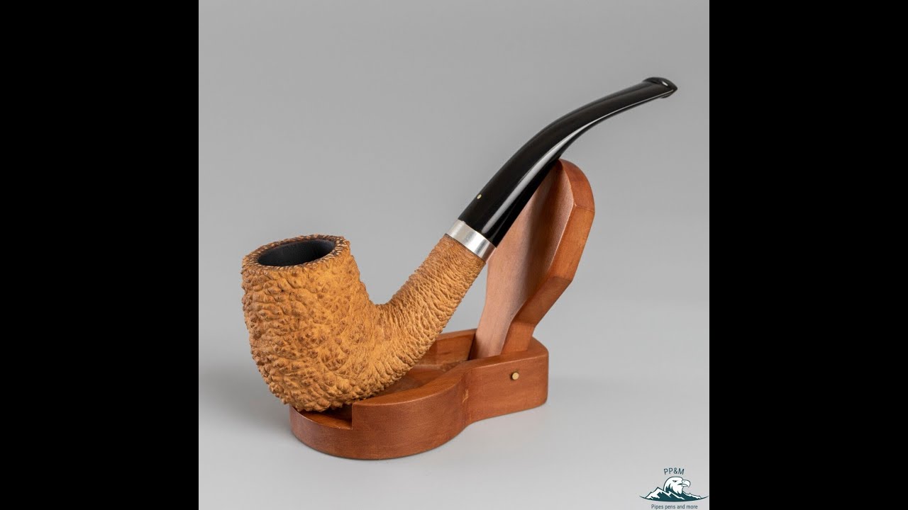 Rare Savinelli Punto Oro Corallo Bent (606 KS) 9mm