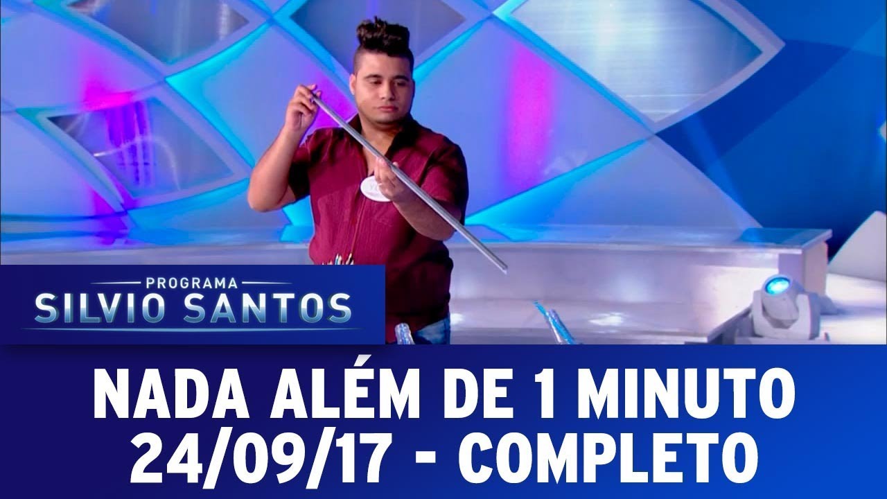 Nada Além de 1 Minuto Programa