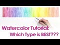 Watercolor Tutorial Essentials for Beginners: What Type of Paint to Use