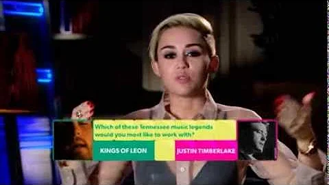 Miley Cyrus: Would You Rather? (Part 2)
