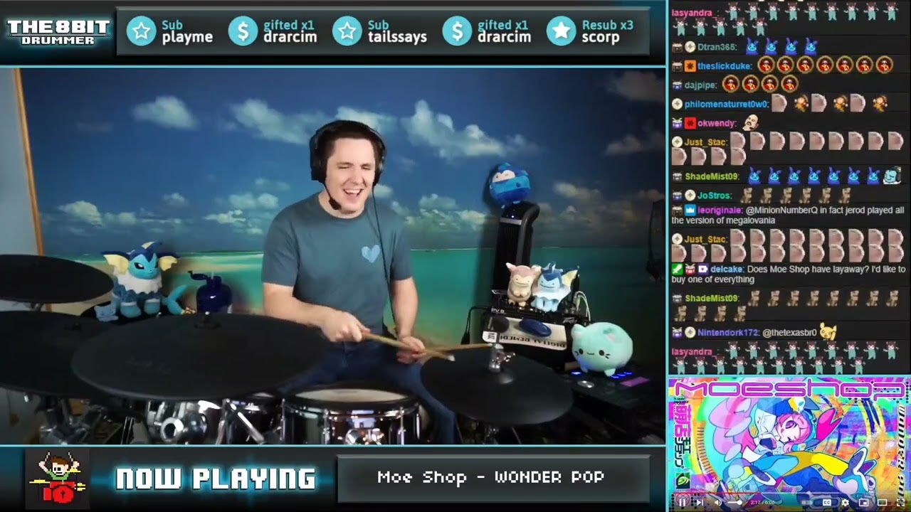 The8BitDrummer // Moe Shop - WONDER POP