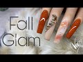 Easy Accent Nail Art | Beginner Marble Nails | Crystal Placement