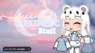 Free Aesthetic Stuff! ? //Gacha life// Outfits//Channel names//Songs//