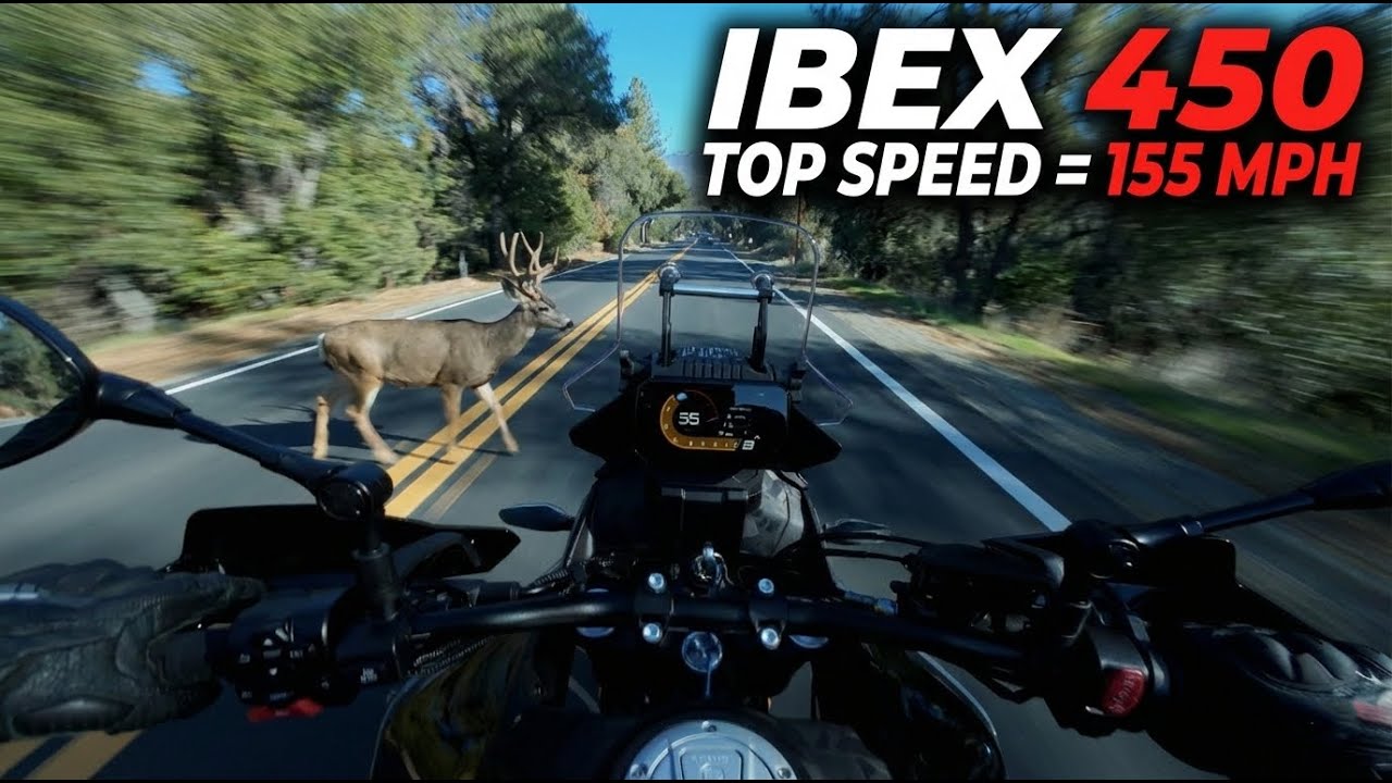 CFMOTO Ibex 450 Chasing a BMW R18 😳 | 155 MPH Top Speed