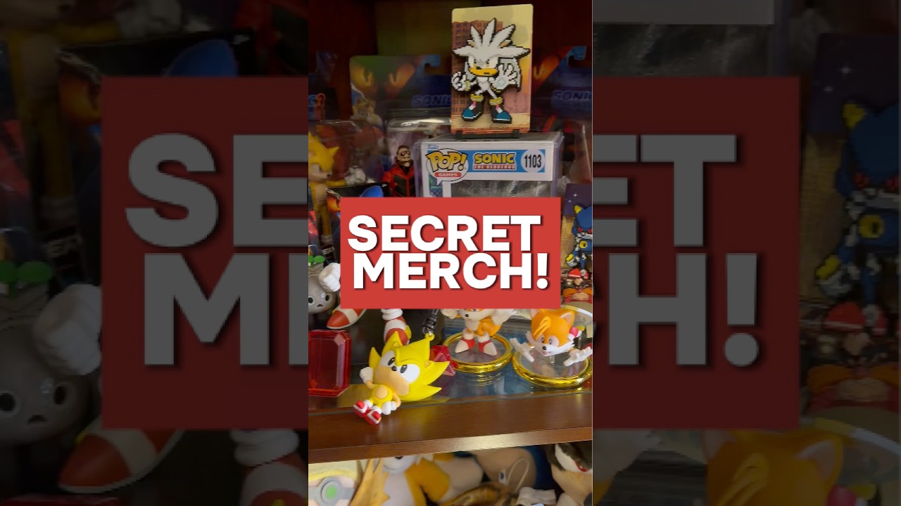I FOUND SECRET SONIC THE HEDGEHOG MERCH IN JAPAN! 😮