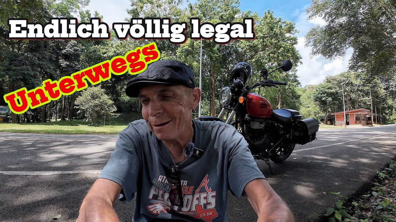 Mit der Royal Enfield Meteor zum Pa-La-U-Wasserfall in Hua Hin