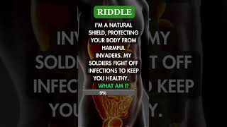 how much you know your body? #youtubeshorts #riddles