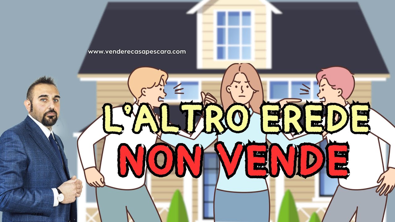 UN EREDE NON VUOLE VENDERE CASA! COSA FARE IN QUESTI CASI?  #immobiliare #giurisprudenza