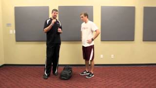 Ultimate Sandbag Training:  Offset Squat