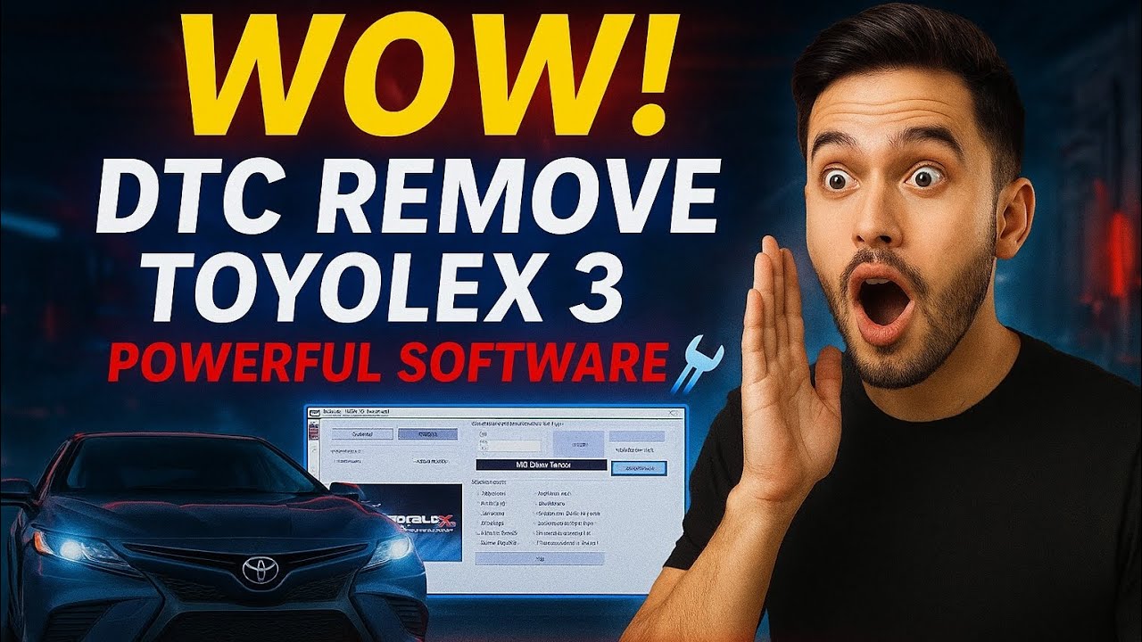 Toyolex 3 Software Download And install & DTC Remove Process | Toyota ...