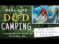 D&amp;D Game Glamping for DIY outdoor fun #ottawa #outdooradventures #campinglife #glampinglife #dandd