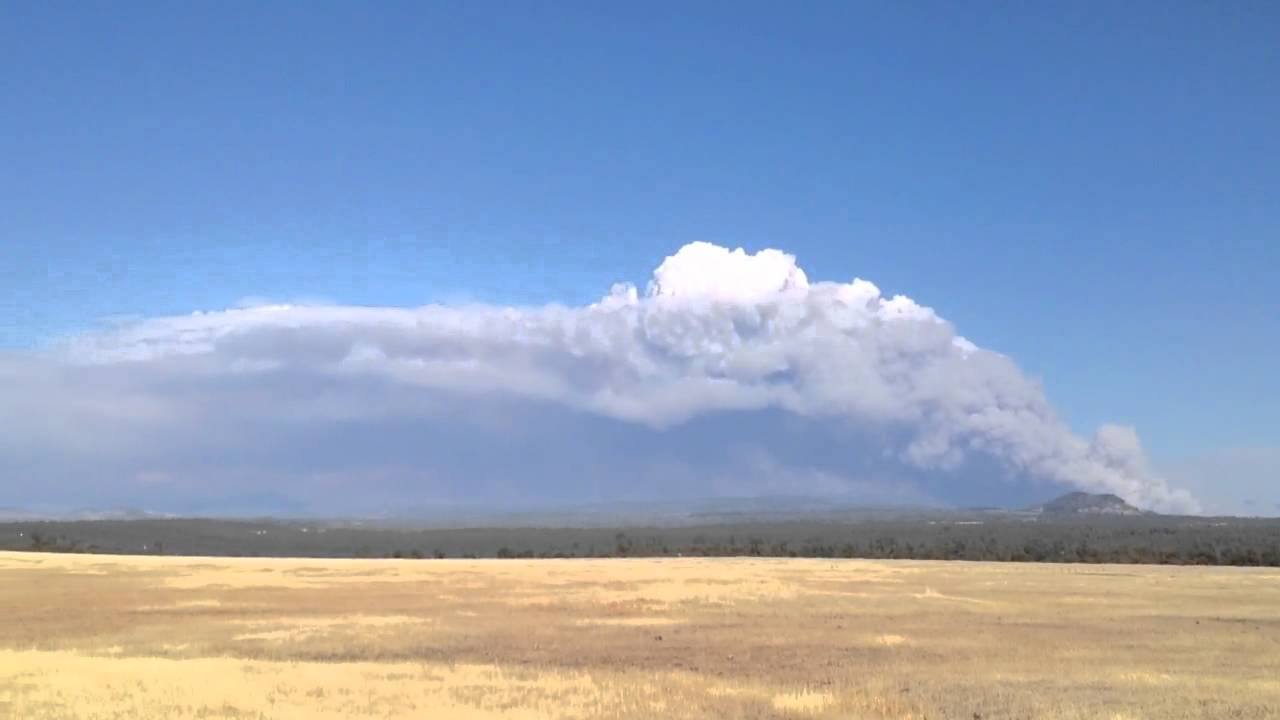 Ponderosa Fire Manton, California YouTube