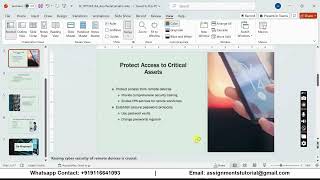 Shelly Cashman PowerPoint 365 | Module 8: SAM Project A Cyber Security Checklist for McBride Resourc