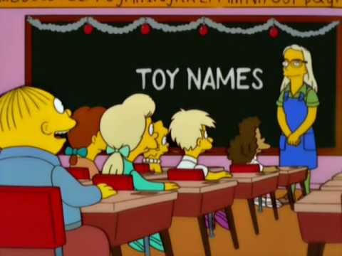 Ralph Wiggum Fun Toys Are Fun - YouTube