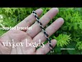 【DIY】xixkox beads 幸花編みのブレスレット ビーズステッチ #beaded bracelet