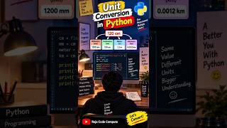 Master Unit Conversion with Python(mm, cm, m & km)