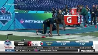 Celebrity South Alabama TE  Gerald Everett Combine Compilation Net Worth