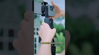 Gimbal inteligente com rastreamento facial automático de 360° e IA #dicadecompra #achadinhos