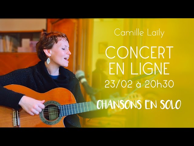 Concert en ligne #3 - Chansons en solo