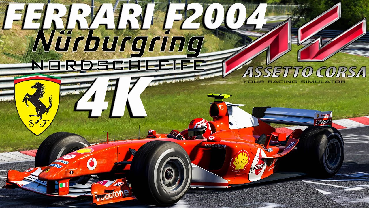 Assetto Corsa | Ferrari F2004 | Lap Of The Great Norschleife! | 4K