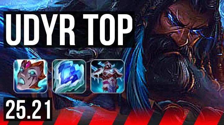 UDYR vs DARIUS (TOP) | 7/3/8 | NA Master | 25.21