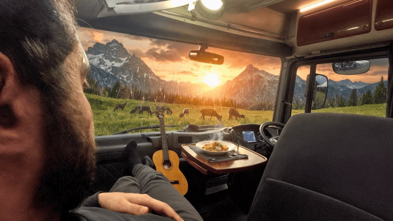 Представь Себя Водителем Грузовика в Этом Видео