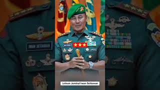Letjen Tni Iwan Setiawaninfanteri youtubeshorts military short bintang tigakomando