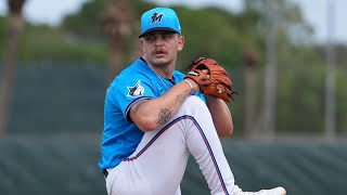 Miami Marlins prospect Robby Snelling discusses winning a Gold Glove and his huge great season