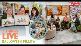 How to Make a Halloween Embroidery Pillow | Moon Dust & Magic + Sewing Tips