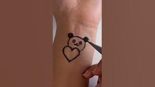 #shorts Valentine’s Day Panda bear! 🐼❤️